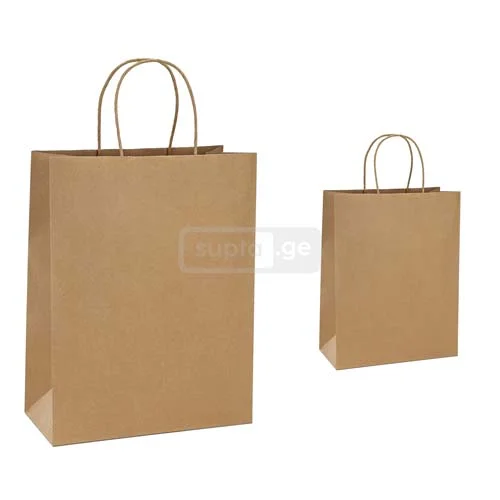 მუყაოს ჩანთა სახელურით 35*11*42სმ 1*50ც